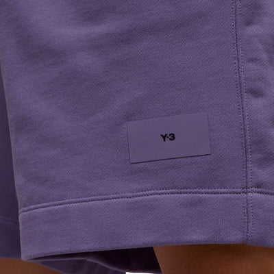Y-3 | ORGANIC COTTON TERRY SHORTS  { TECH PURPLE