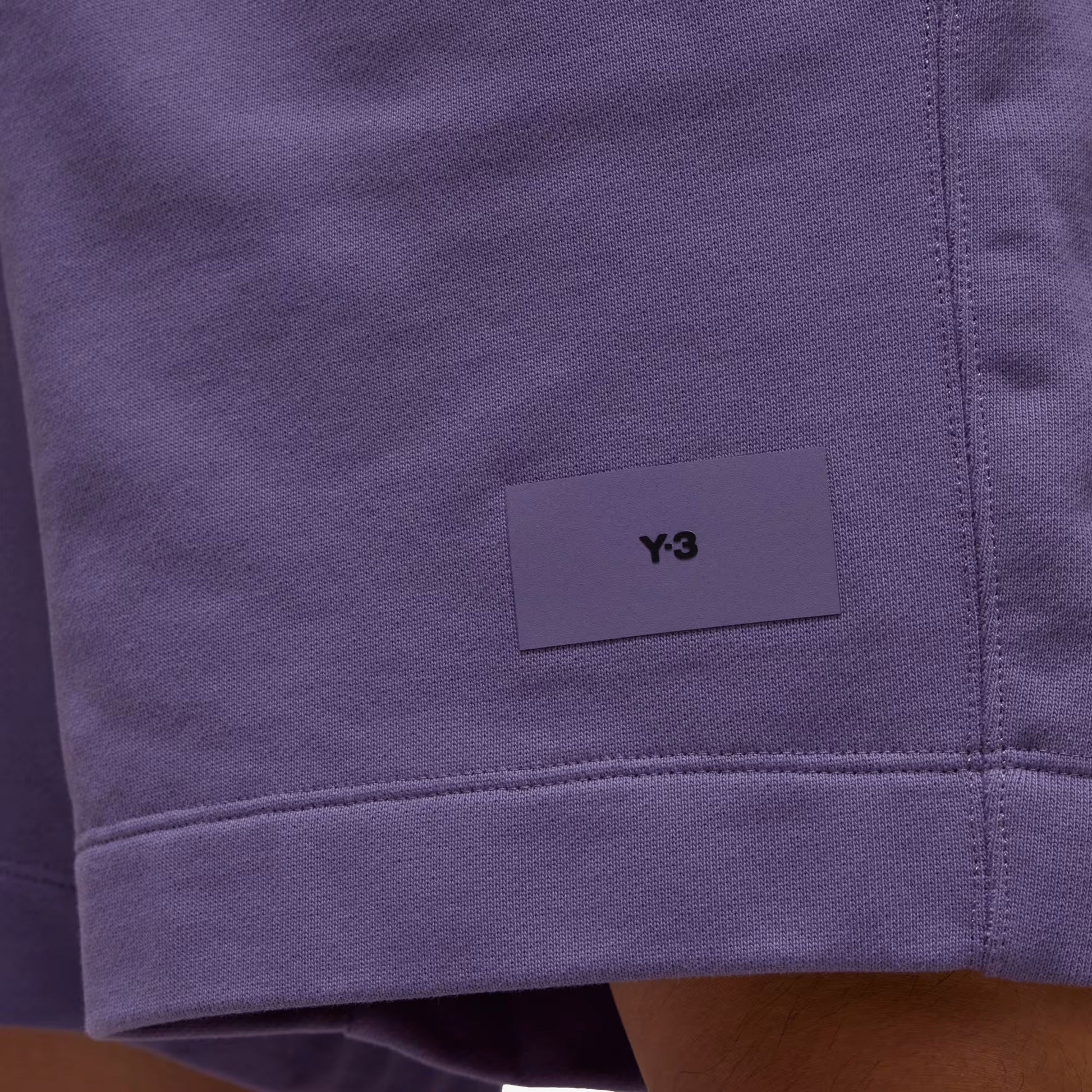 Y-3 | ORGANIC COTTON TERRY SHORTS  { TECH PURPLE
