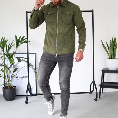 CAPO Suede Olive Jacket