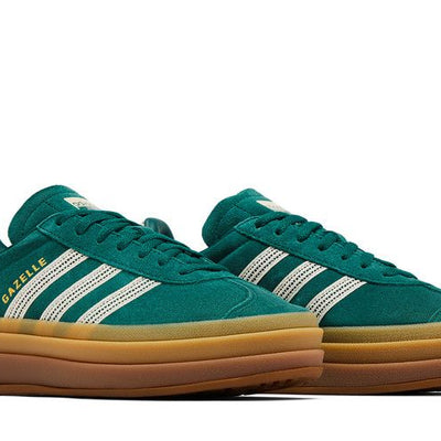adidas Gazelle Bold Collegiate Green White Gold (Women's)