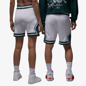 JORDAN | SPORT DRI-FIT DIAMOND SHORTS { WHITE/OXIDIZED GREEN/WHITE