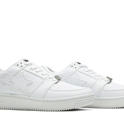 A Bathing Ape Bape Sta Low M2 White Leather (2020)