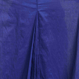trueBrowns Blue Silk Ready To Wear Saree