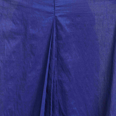 trueBrowns Blue Silk Ready To Wear Saree
