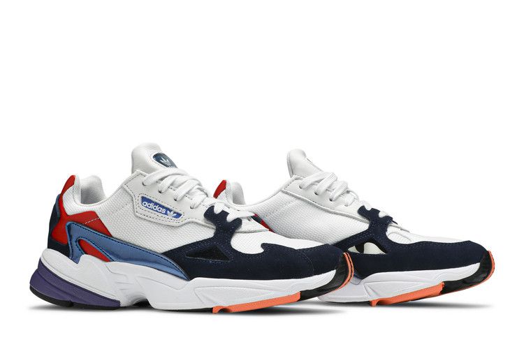 adidas Falcon Crystal White Collegiate Navy (Women's)