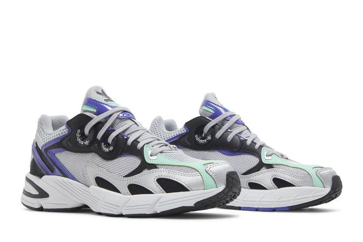 adidas Astir Silver Black Purple Aqua (Women's)