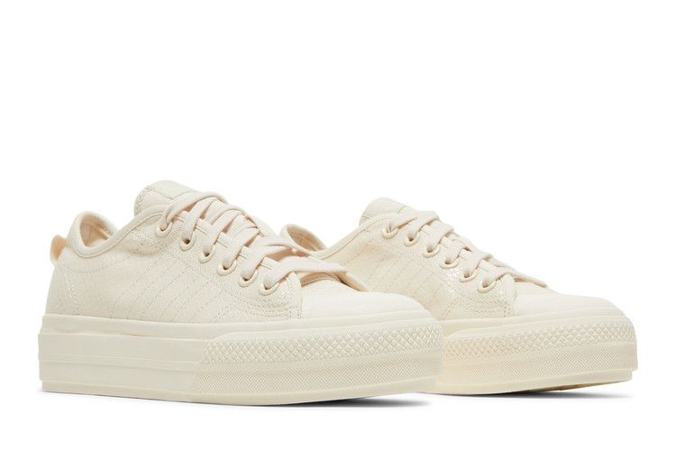 adidas Nizza RF Platform Low Wonder White (Women's)