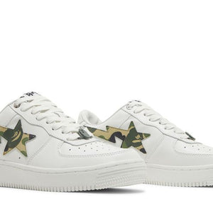A Bathing Ape Bape Sta Low ABC Camo White Green (2022)