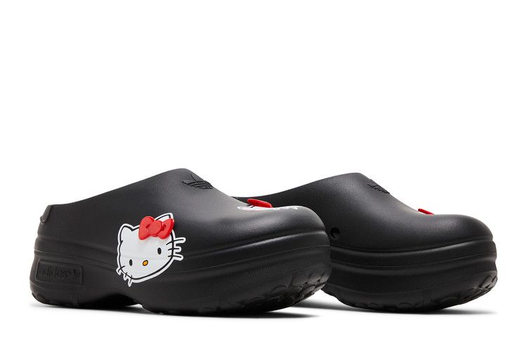 adidas adiFOM Stan Smith Mules Hello Kitty Core Black Red Cloud White (Women's)