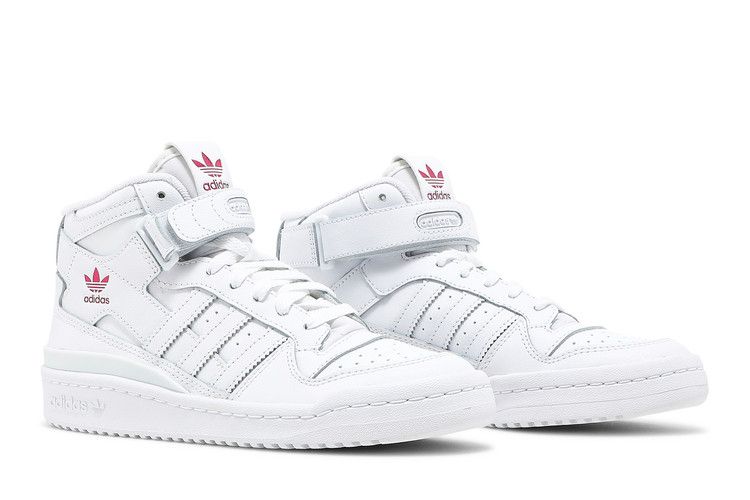adidas Forum Mid White Shock Pink (Women's)