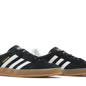 adidas Gazelle Black White Gum