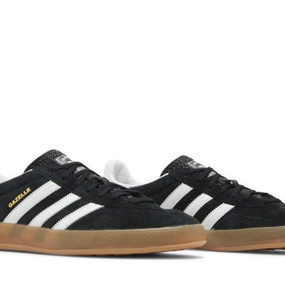 adidas Gazelle Black White Gum