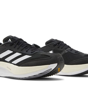adidas Adizero Boston 11 Black White Carbon (Wide)