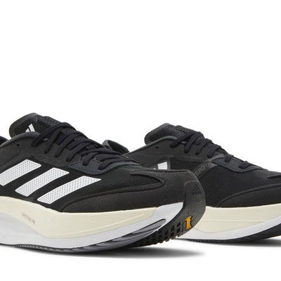 adidas Adizero Boston 11 Black White Carbon (Wide)