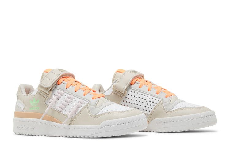 adidas Forum Lace Low White Orange Pink (Women's)