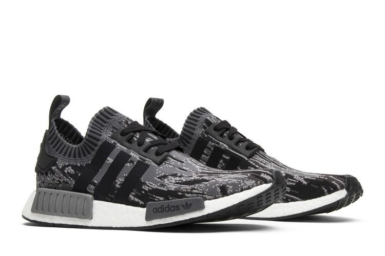 adidas NMD R1 Core Black Grey Three