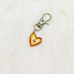 Pop Heart Phone Charm