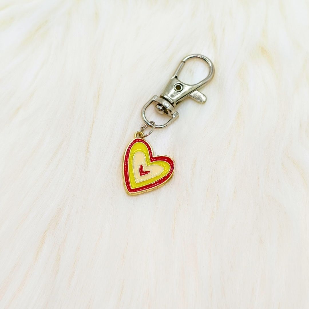 Pop Heart Phone Charm