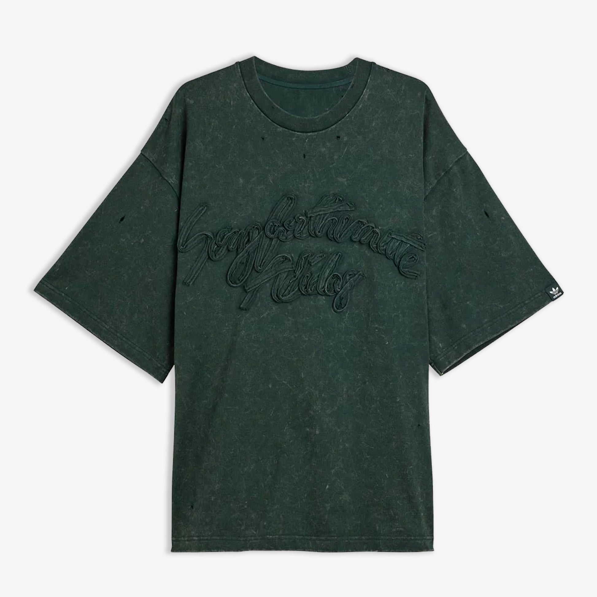 ADIDAS ORIGINALS | SONG FOR THE MUTE WASHED TEE { SHADOW GREEN
