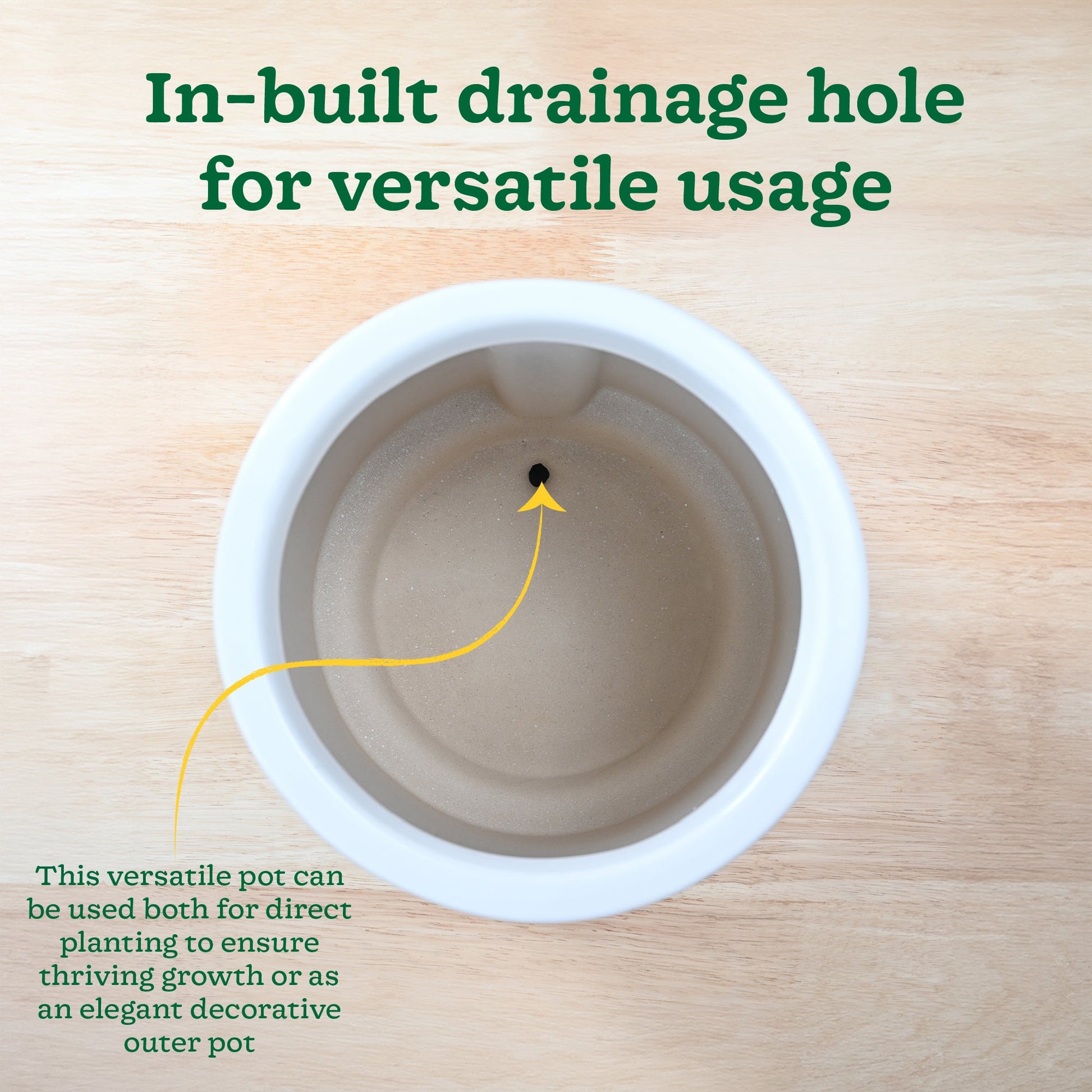 Moonlight Drama Ceramic Planter