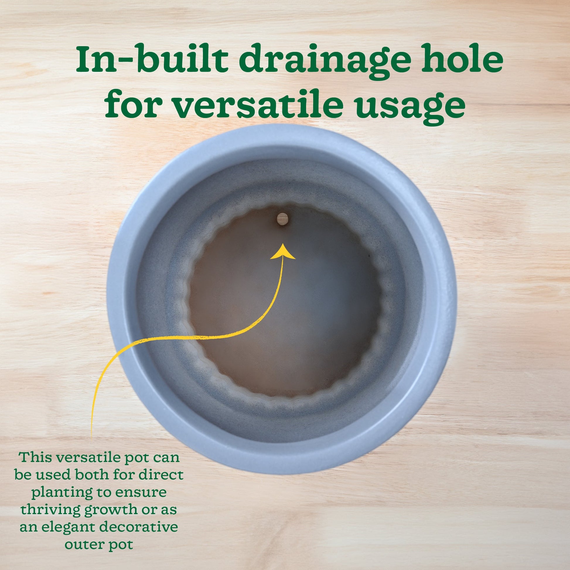 Immortal Nights Ceramic Planter