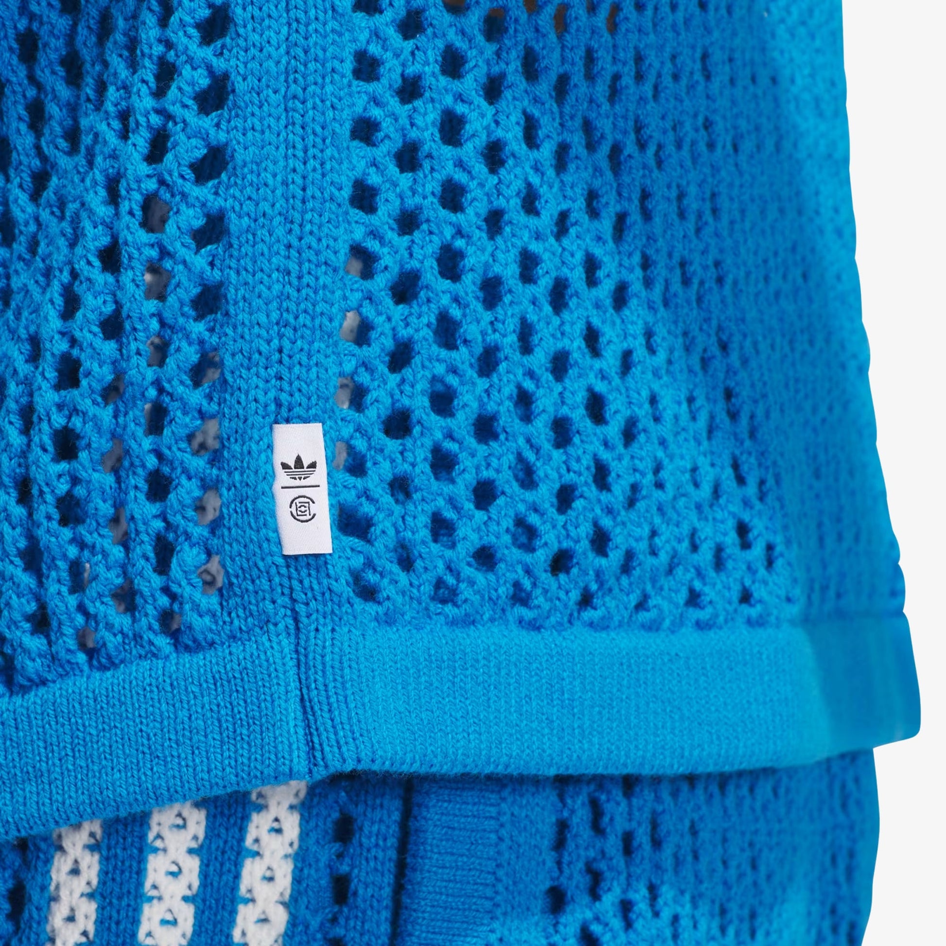 ADIDAS ORIGINALS | CLOT CROCHET POLO BY EDISON CHEN { BRIGHT BLUE