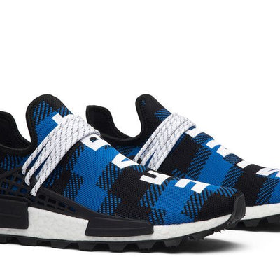 adidas NMD Hu Pharrell x BBC Blue Plaid
