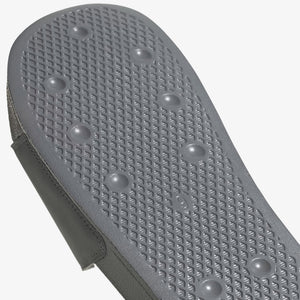 ADIDAS | ADILETTE LITE SLIDES {  GREY/CLOUD WHITE