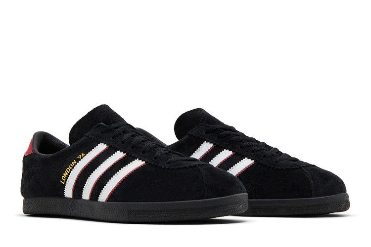 adidas London 96 Core Black Better Scarlet