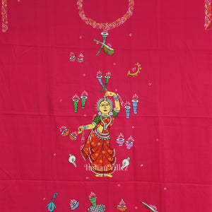 Rani Nartaki Musical Theme Pattachitra Kurti Dress Material