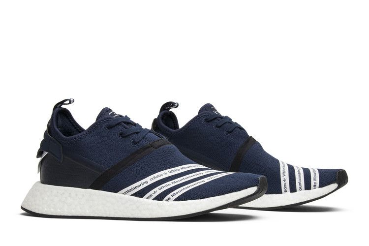 adidas NMD R2 White Mountaineering Navy