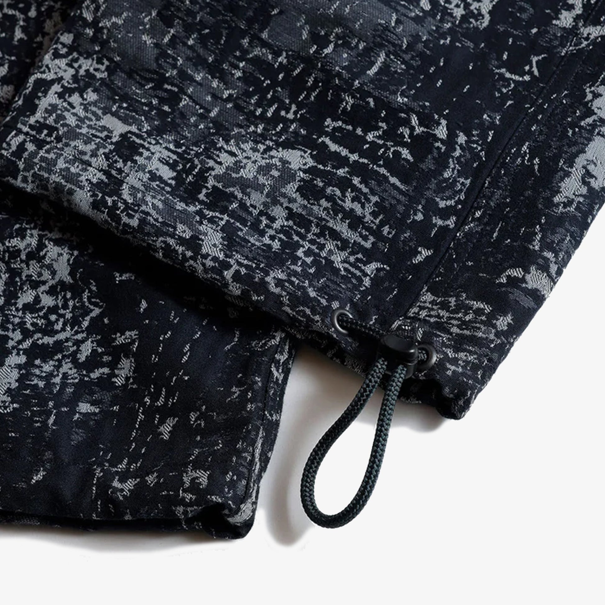FDMTL | JACQUARD BORO PANTS { BLUE GREY