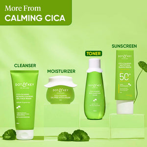 Cica + Niacinamide Toner for Oily & Acne Prone Skin