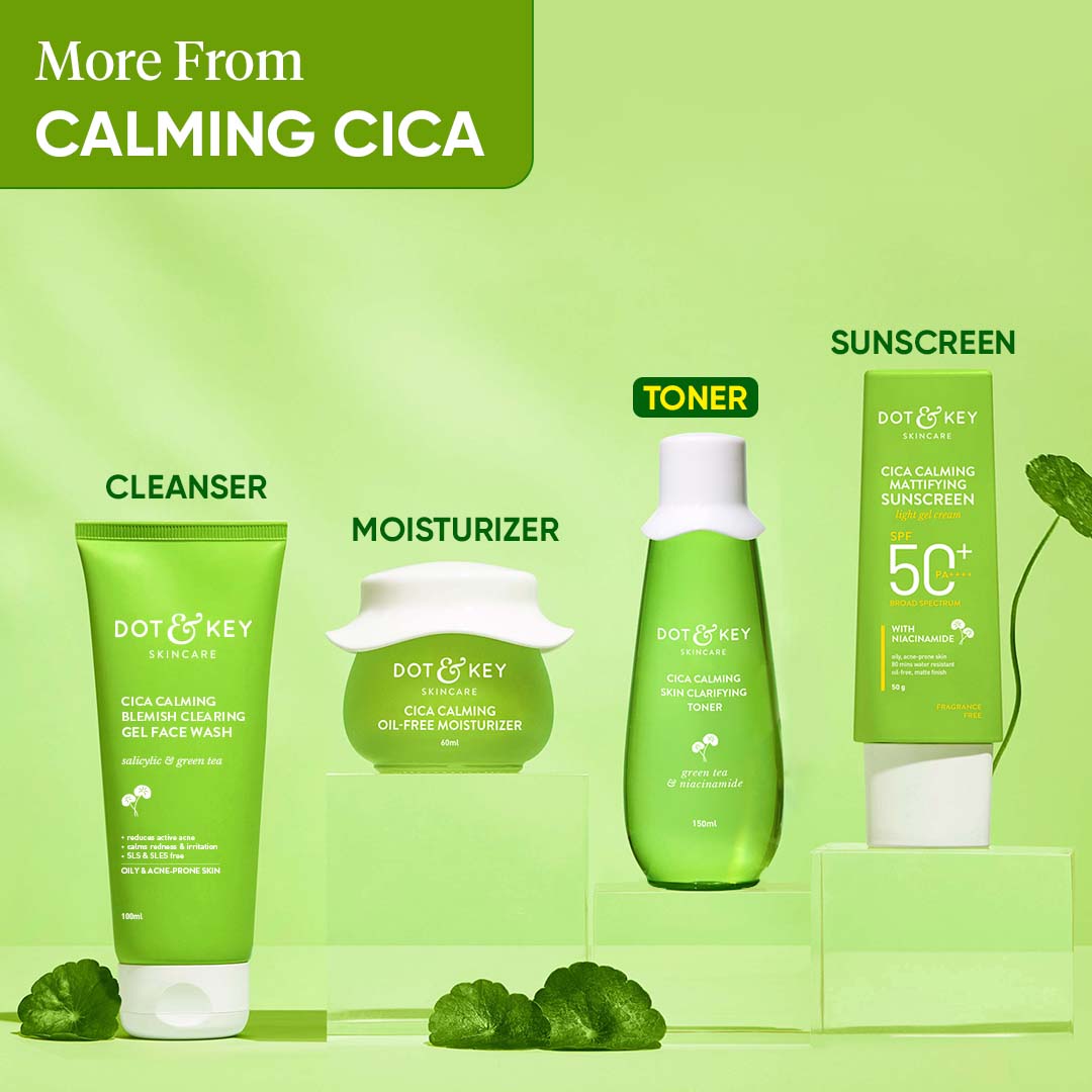 Cica + Niacinamide Toner for Oily & Acne Prone Skin