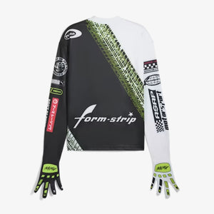 PUMA |X A$AP ROCKY TIRE LONG SLEEVE TEE WITH GLOVES { PUMA WHITE