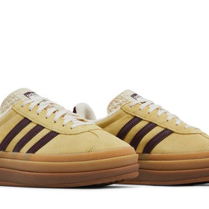 adidas Gazelle Bold Almost Yellow Maroon (Women's)
