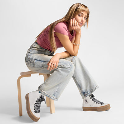 CONVERSE | CHUCK TAYLOR ALL { WHITE