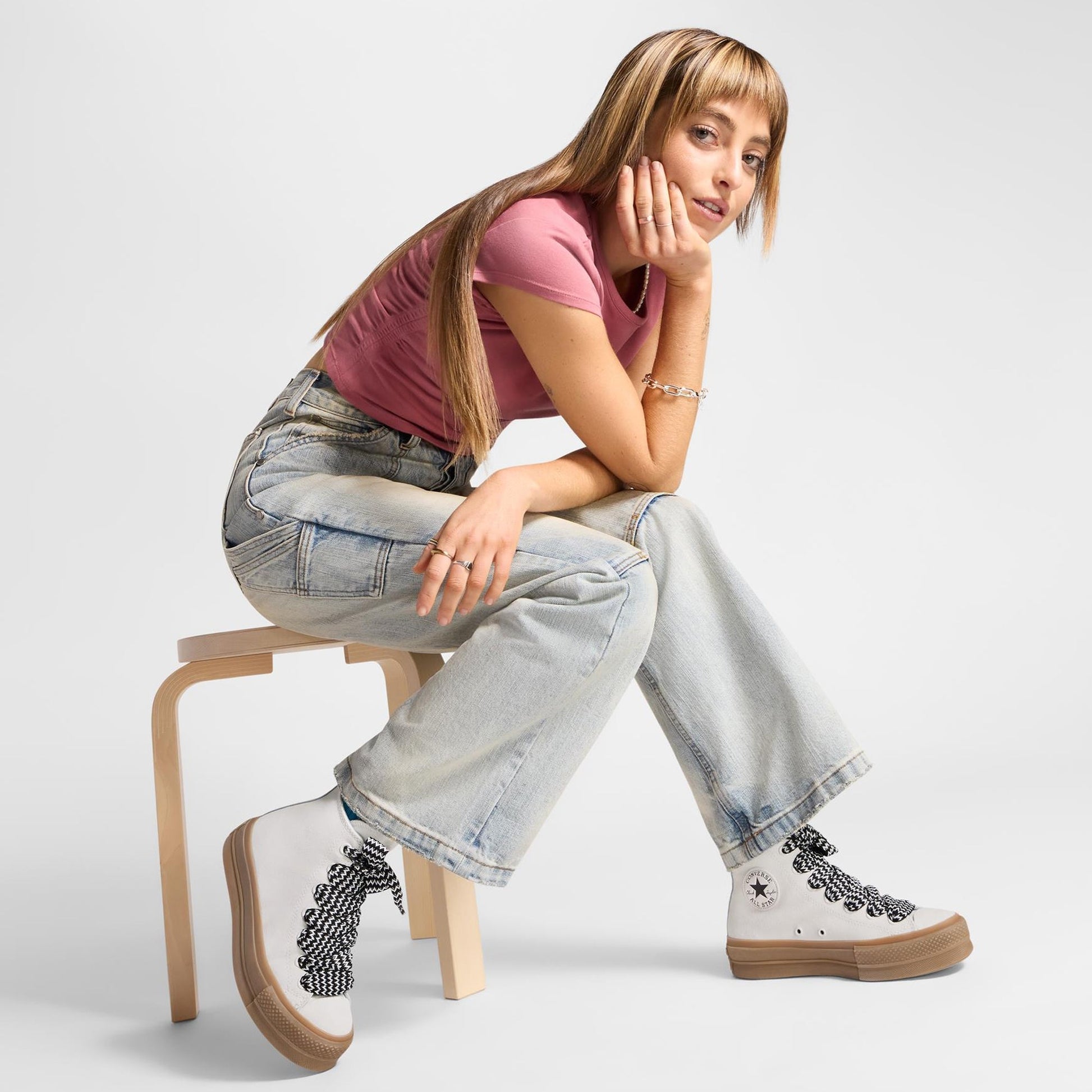 CONVERSE | CHUCK TAYLOR ALL { WHITE