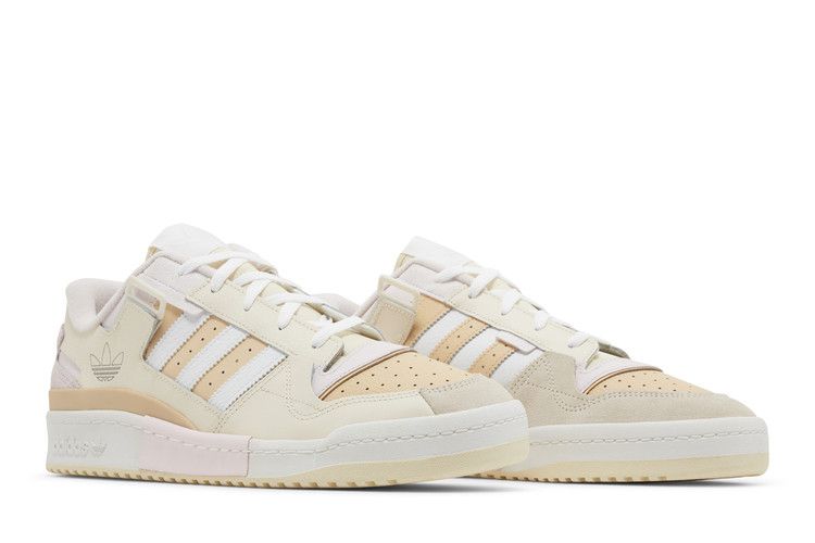 adidas Forum Exhibit Low Ecru Tint Halo Amber