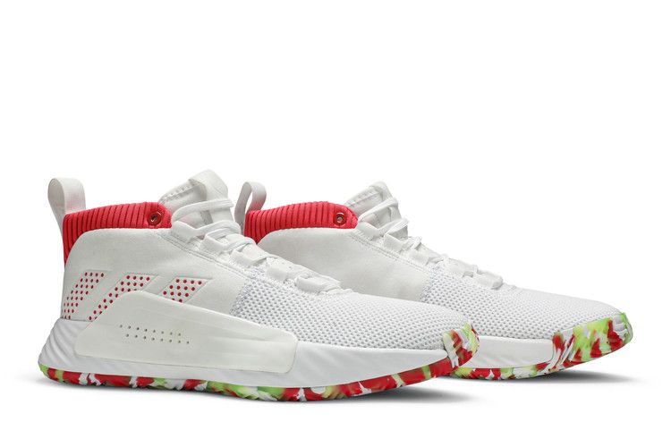 adidas Dame 5 White Multi