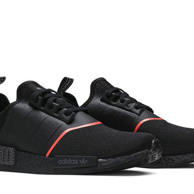 adidas NMD R1 Core Black Solar Red Line