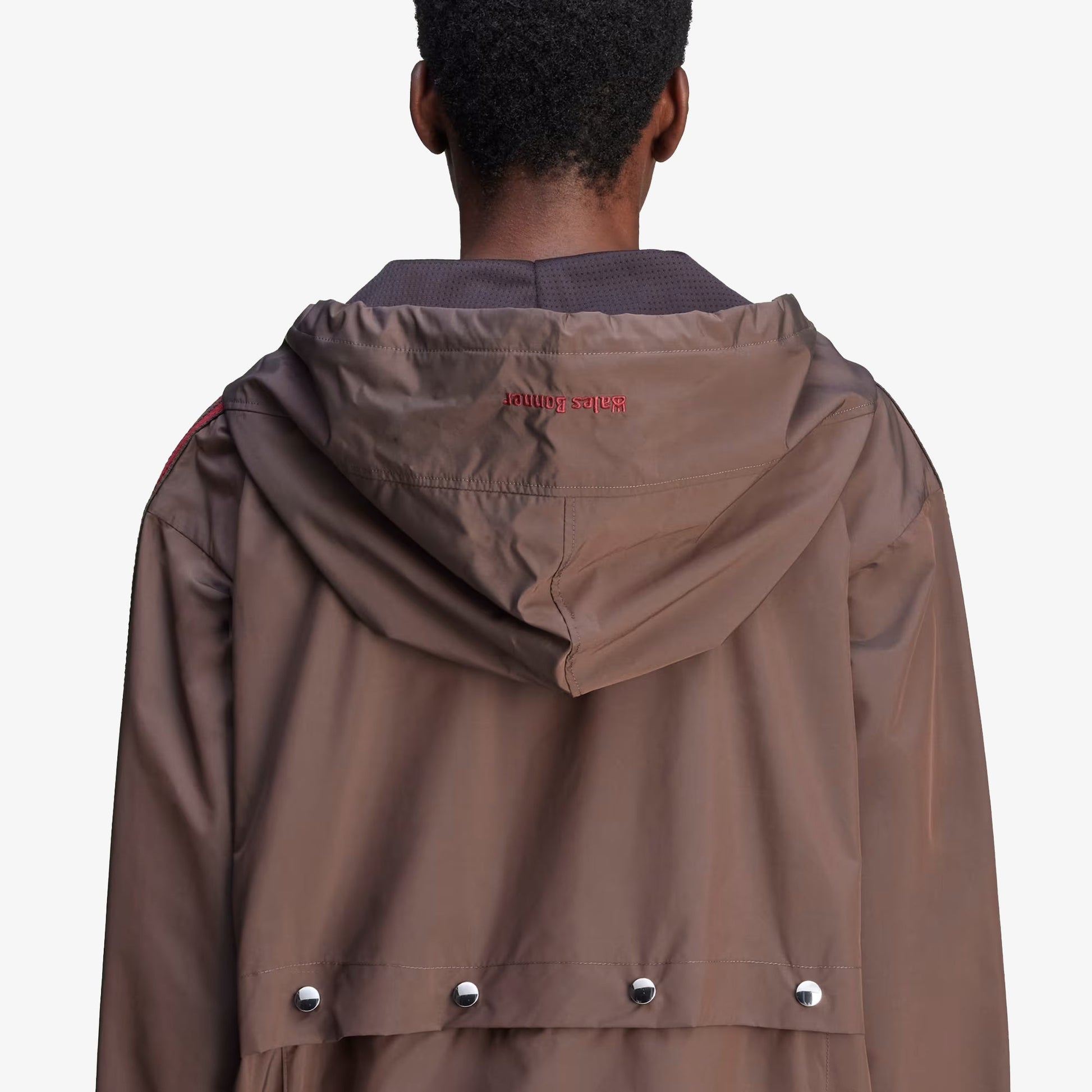 ADIDAS ORIGINALS | WALES BONNER ANORAK { NIGHT BROWN