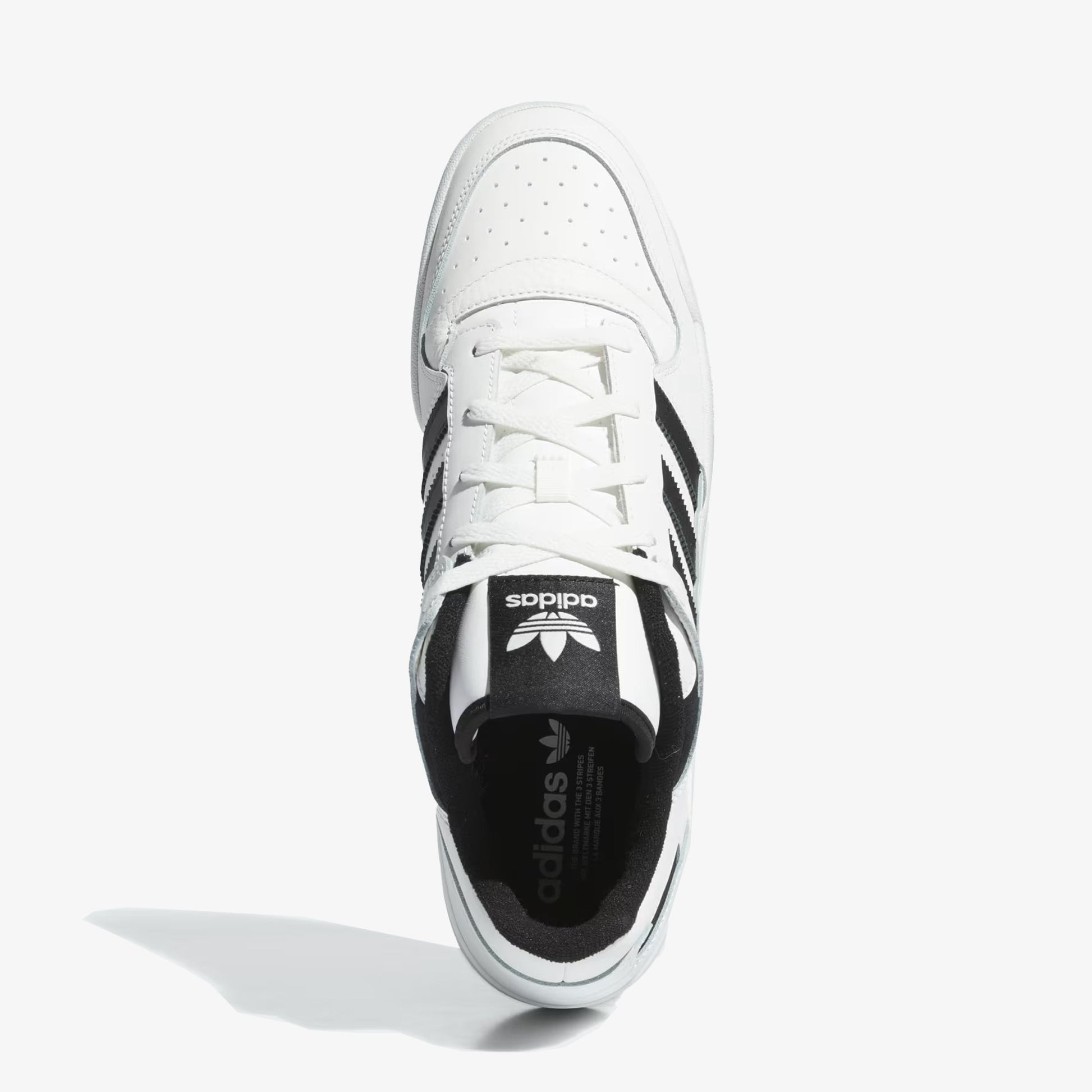 ADIDAS ORIGINALS | FORUM LOW CL { CORE WHITE/CORE BLACK