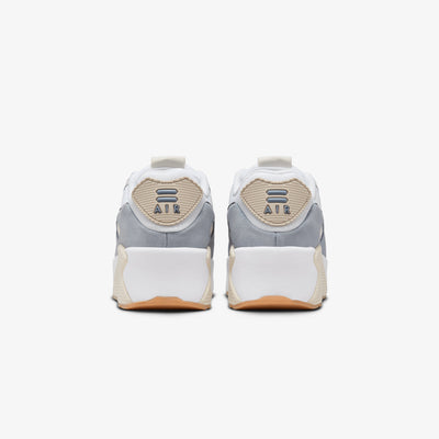 NIKE | AIR MAX 90 LV8 { WHITE/BLACK-ASHEN SLATE-LT OREWOOD BRN