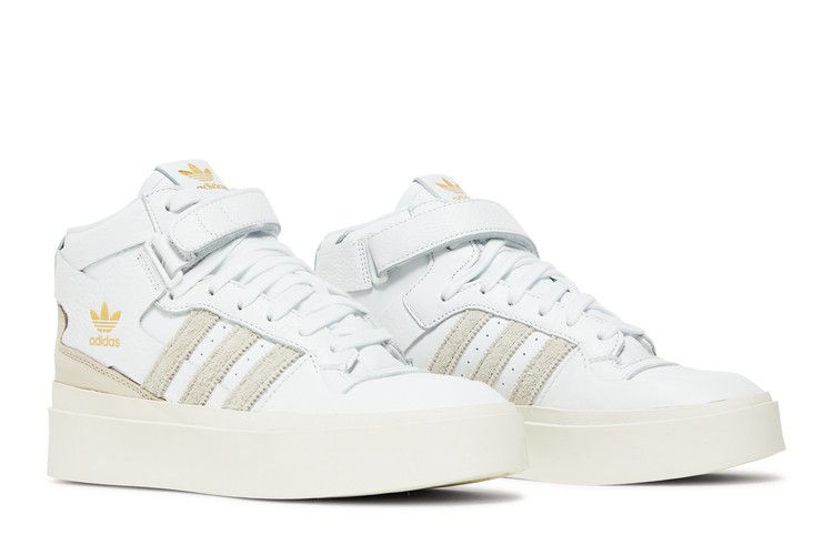 adidas Forum Bonega Mid Cloud White Orbit Grey Bliss (Women's)