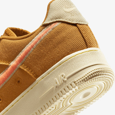 NIKE | AIR FORCE 1 LOW CANVAS { WHEAT/ORANGE TRANCE-TEAM GOLD-ALABASTER