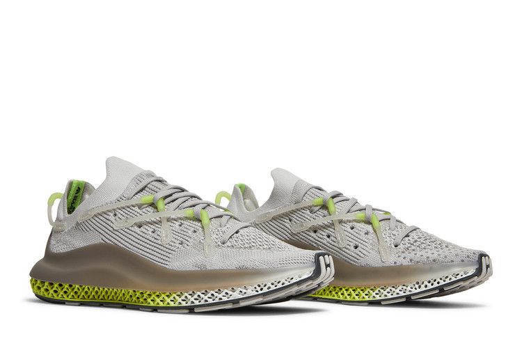adidas 4D Fusio Grey Solar Yellow