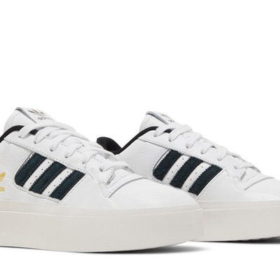 adidas Forum Bonega Cloud White Core Black Gold Metallic (Women's)