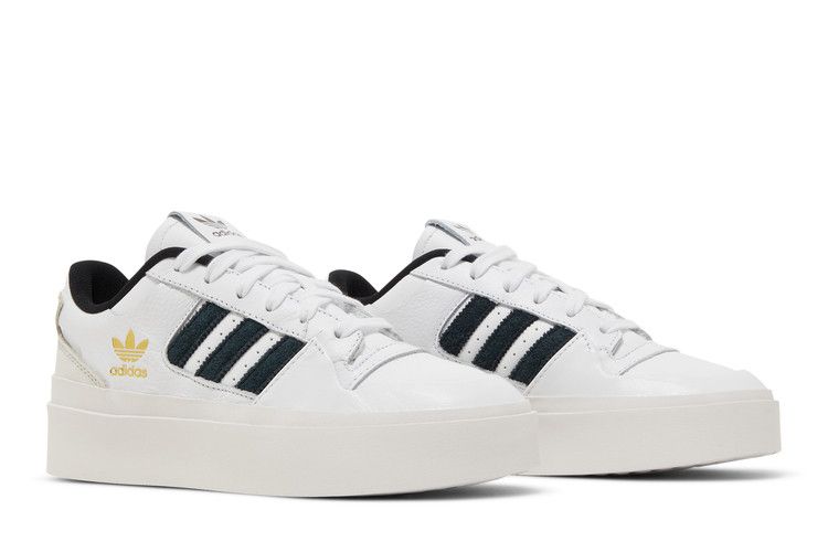 adidas Forum Bonega Cloud White Core Black Gold Metallic (Women's)