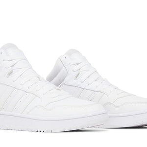 adidas Hoops 3.0 Mid Classic Cloud White Dash Grey (Women's)